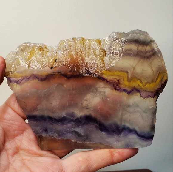 Fluorite Crystal Slab - Picture 8 of 13